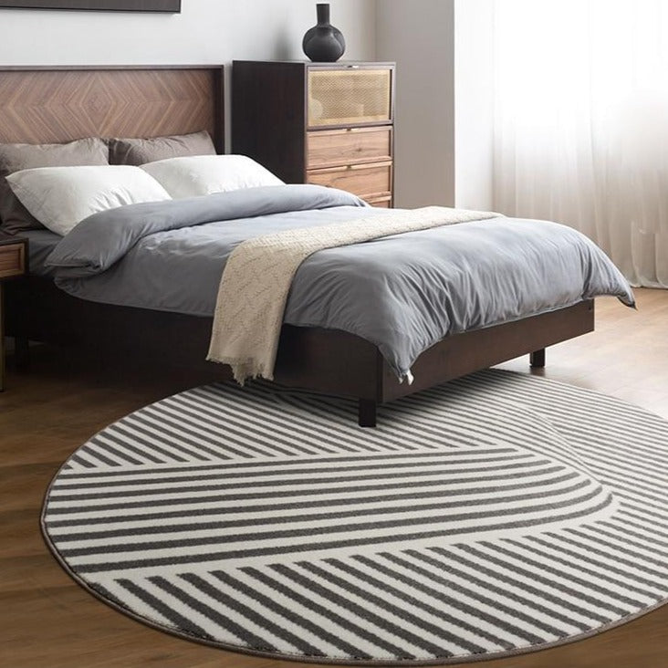 Tapis Rond Salon Design