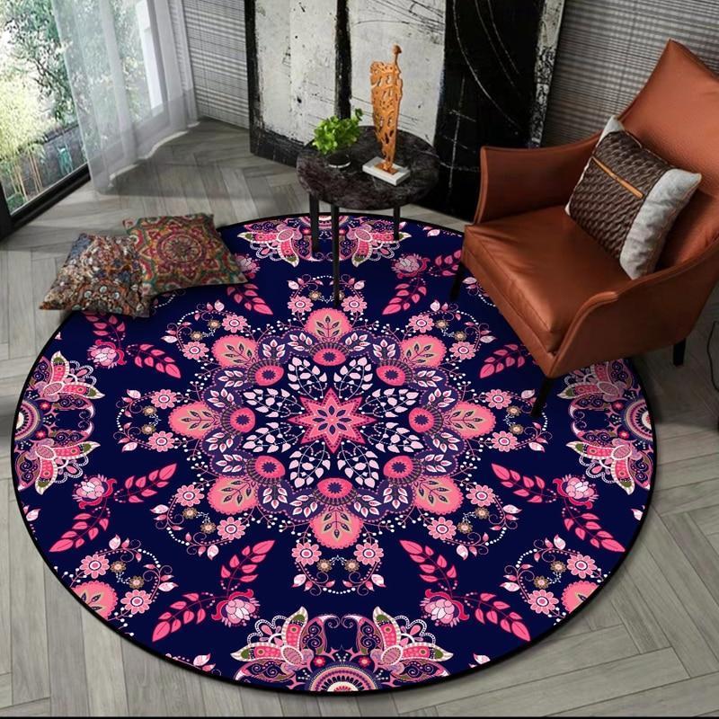 Tapis Rose et Violet