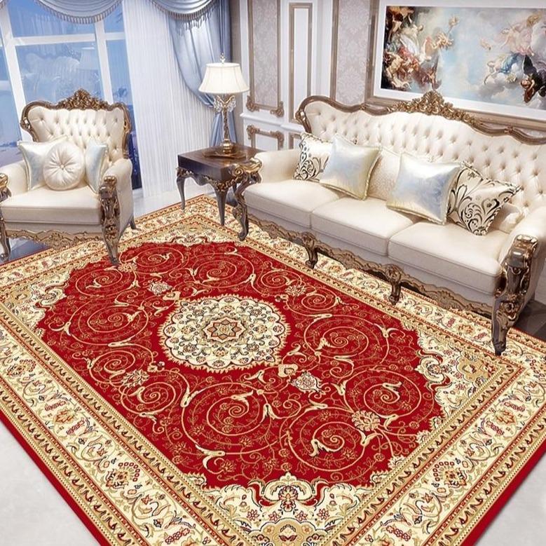 Tapis Rouge et Or