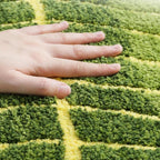 Tapis Salle de Bain Forme Feuille