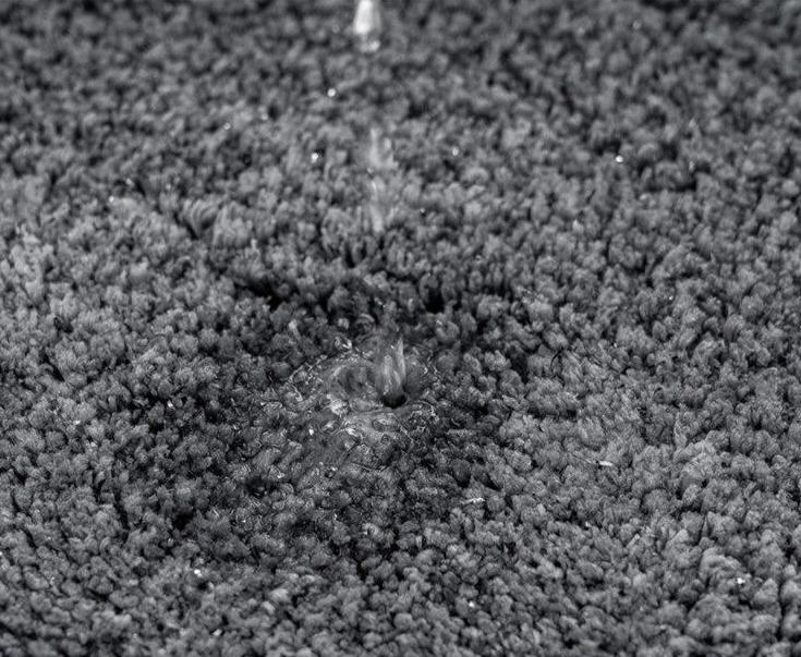 Tapis Salle de Bain Gris