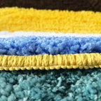 Tapis Salle de Bain Jaune