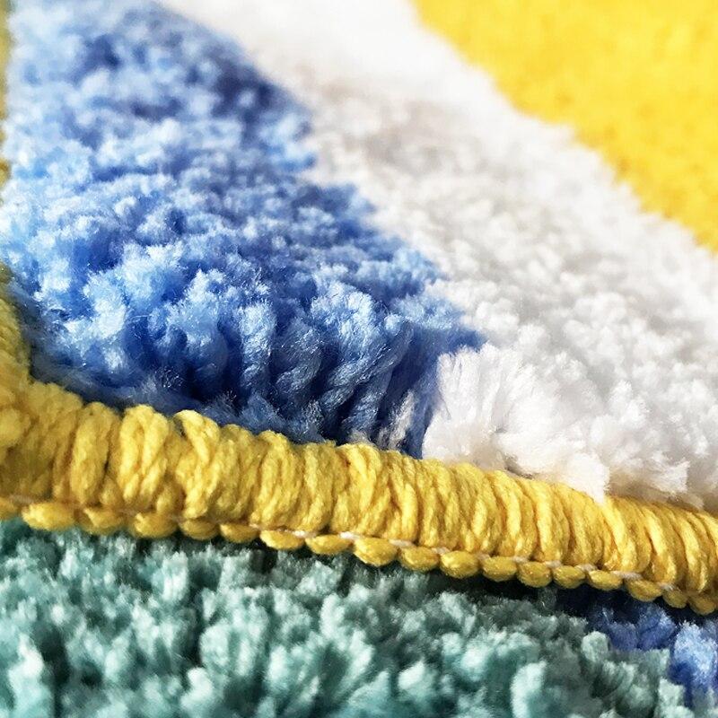 Tapis Salle de Bain Jaune