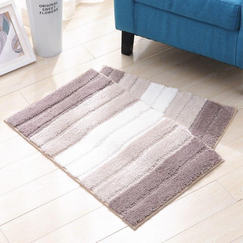 Tapis Salle de Bain Marron