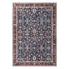 Tapis Salon Bleu Vintage