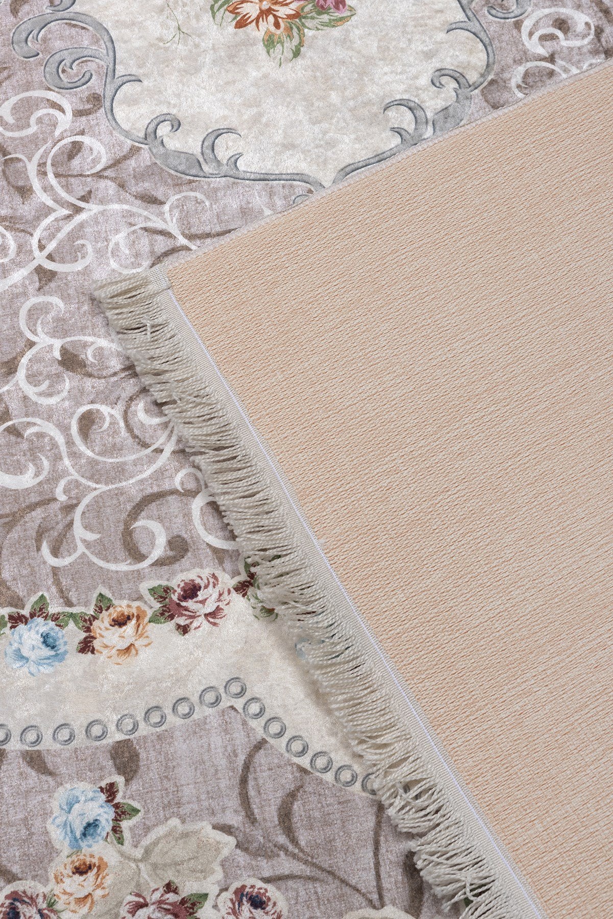 Tapis Salon Gris Vintage