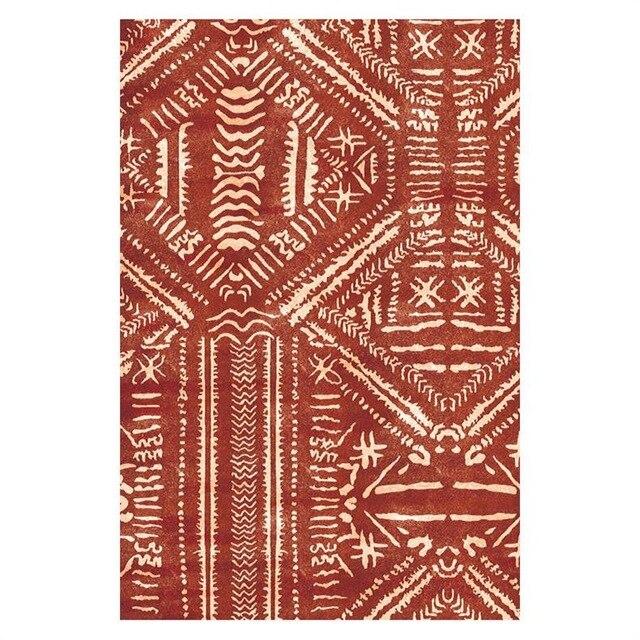 Tapis Style Oriental Rouge