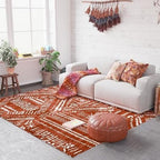 Tapis Style Oriental Rouge