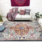 Tapis Vintage Beige Orange