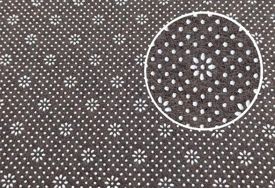 Tapis Vintage Bleu et Rose