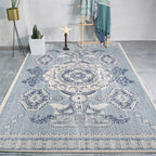 Tapis Vintage Bleu Gris