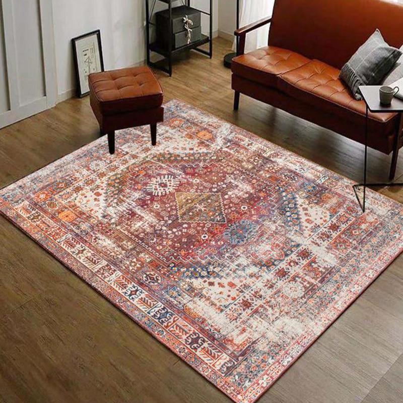 Tapis Vintage Rouille