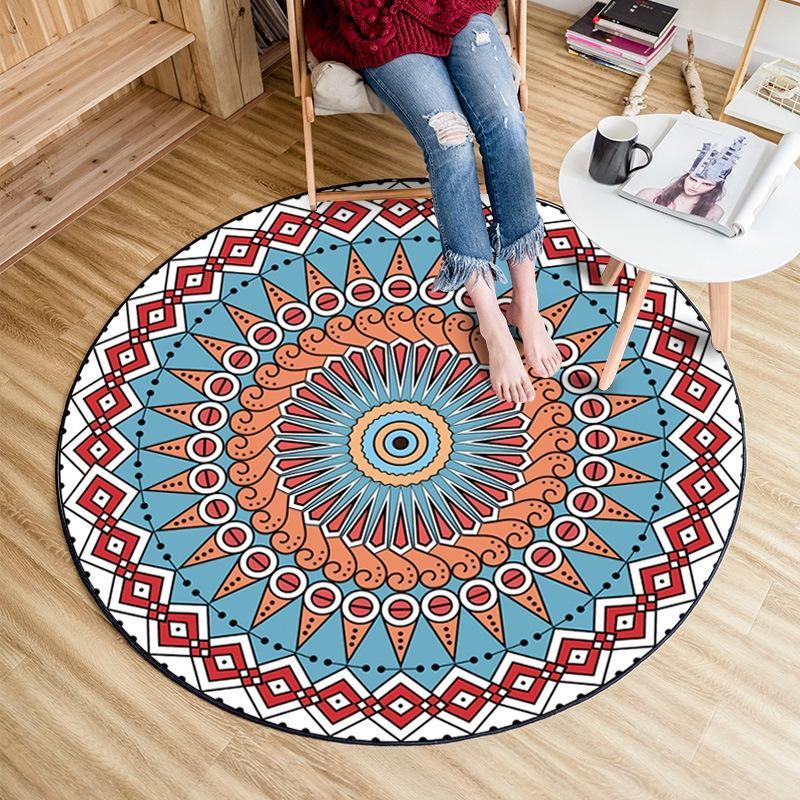 Tapis Vinyle Rond 120 cm