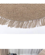 Tapis Jute Beige Rond