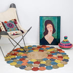 Tapis Jute Colorée