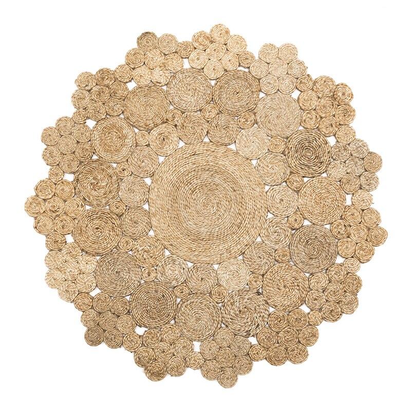Tapis Jute Mandala
