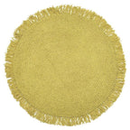 Tapis Rond Jute Vert